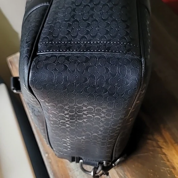 Coach Heritage Signature Embossed PVC Commuter - Picture 7 of 16